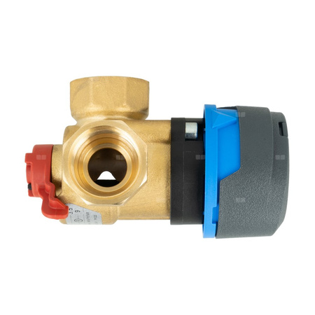 Zawór obrotowy trójdrogowy AFRISO ARV 382 Vario ProClick, mieszający, Siłownik elektryczny ARM 343, DN 20