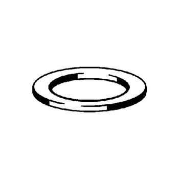 Uszczelka płaska okrągła VIEGA 9953 guma, 54 mm x 50 mm / 3 mm