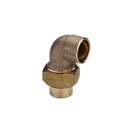 Złącze przejściowe VIEGA 94096 jednoczęściowy, brąz / brąz, 28 mm, 18 mm x 28 mm x 18 mm (lw x gw), 60 mm