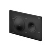 Przycisk uruchamiający do WC Prevista Visign for Style 20 nr wzoru 8610.1 płytka maskująca: tworzywo sztuczne czarny matowy klawisz: tworzywo sztuczne czarny matowy