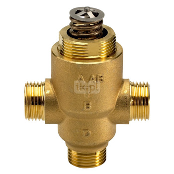 Zawór regulacyjny VZ 3 PN16 15/1,6 3-drogowy, grzybkowy, króćce gładkie