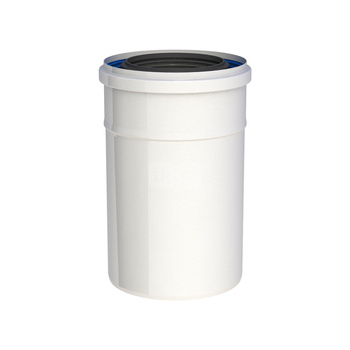 Rura dł. 250mm fi80/125mm biała