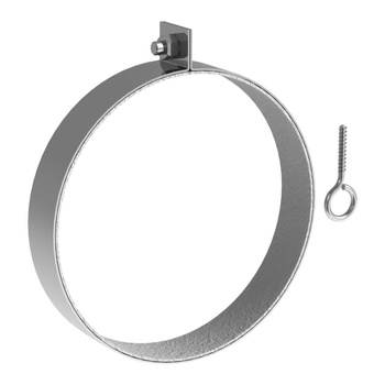 Obejma mocująca dachowa JEREMIAS DWECO61 stal nierdzewna fi 250 mm montaż na pręcie gwintowanym