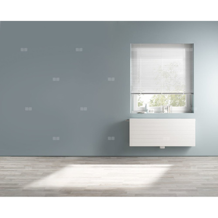 Grzejnik płytowy typ 22 KERMI X2 Line-Vplus, prawy, z osłoną wym. 305 x 505 mm, kolor biały, moc 456 W