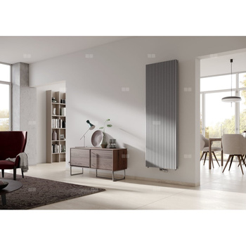 Grzejnik dekoracyjny Kermi®Carré Plus® 1600x595x86, 1839W, podł. 6998, RAL 9005 SFE