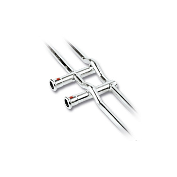 Czwórnik SANHA Therm krzyżowy do najwyższej kondygnacji stal 12 mm, zw x zw x zw x zw