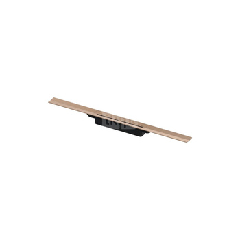 Odpływ prysznicowy liniowy TECE drainprofile, 800 x 55 x 8 mm, czerwone złoto szczotkowane