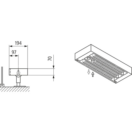Kermi konwektor z ekranem KSN33 70x194x2200, kolor biały, 6 bar