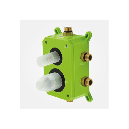 Bateria podtynkowa FERRO ALGEO 3-funkcyjna, kolor chrom