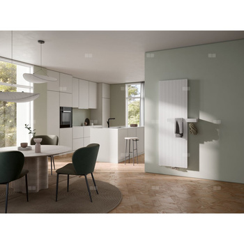 Grzejnik dekoracyjny Kermi®Carré® CPVN2-ZB 3000x715x86, 4151W, podł. 6998, RAL 9016 SG