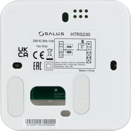 Regulator temperatury SALUS HTRS230, montaż natynkowy