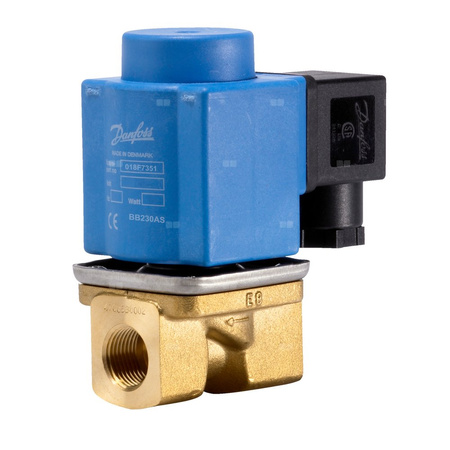 Zawór elektromagnetyczny EV251B, Funkcja: NC, G, 3/8, 1.500 m³/h, NBR