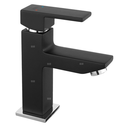 Bateria umywalkowa stojąca FERRO ZICCO BLACK, czarny