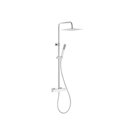 Zestaw natryskowy przesuwny KFA Armatura LOGON PREMIUM chrom, wąż 1500 mm, z deszczownicą