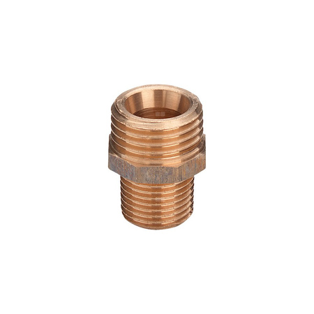 Króciec gwintowany VIEGA 3246 jednoczęściowy, brąz / brąz, 2 3/8'' x 2'' (gz x gz), 54 mm