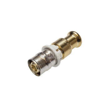 Mufa SANHA 3fit Press pb-free trzyczęściowy, brąz, 26 mm x 22 mm (zw x zw)