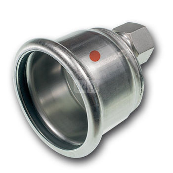 NiroTherm®-Press Kapa z odpowietrznikiem P 76,1x3/4