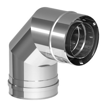 Kolano 90st. fi130/200mm ekscentryczne tylko do podłączania z TWG1619