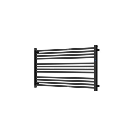 Grzejnik drabinkowy INSTAL-PROJEKT STICK LEVEL, wym. 555 x 800 mm, kolor czarny/black mat, moc 433W