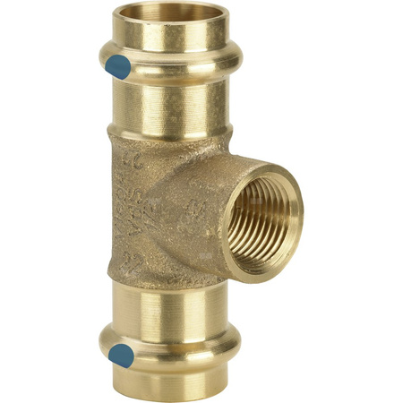Trójnik VIEGA 22172LF brąz 54 mm x 1/2'' x 54 mm (mz x gw x mz)