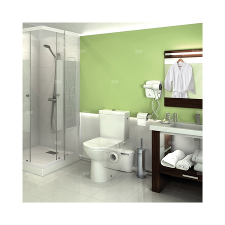 SANIACCESS 3 - Rozdrabniacz z łatwym dostępem serwisowym (WC, umywalka, prysznic, bidet)