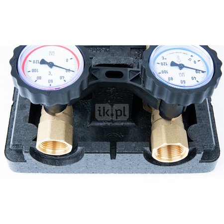 Grupa pompowa AFRISO PrimoTherm 180-1 AP DN 25 AP GZ x GW 1 1/2'' x 1'', z izolacją, z pompą obiegową AFRISO APH 361 25-7/180 mm