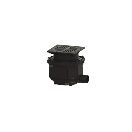 Wpust podwórzowy DN 100, ruszt kl.A, system 400