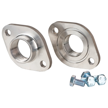 Zestaw przeciwkołnierzy stal nierdzewna, przył. 2'' dł.220mm szer.150mm WILO