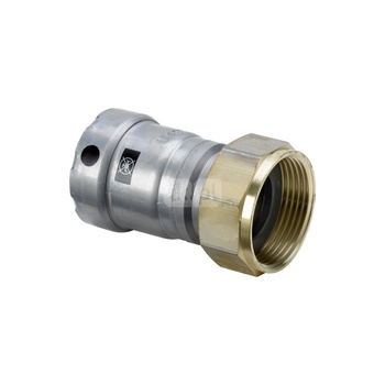 Dwuzłącze VIEGA 4263 trzyczęściowy, stal (cynk/nikiel) / stal (ocynk), 2 3/8'' x 2'' (gw x mz), 103 mm