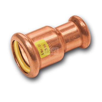 Mufa SANHA Press Gas redukcja, miedź, 28 mm x 15 mm (zw x zw)