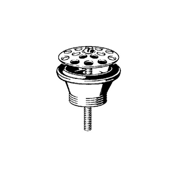 Zawór odpływowy przeznaczenie: zlewozmywak, nr wzoru 7121K G: 1½ fi: 80 wysokość zabudowy dolnej części zaworu: 40