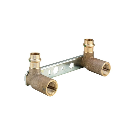 Uchwyt montażowy ścienny VIEGA 22211, rozstaw 100 mm, GW x mz, 1/2'' x 15mm