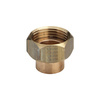Złącze przyłączeniowe VIEGA 94359 dwuczęściowy, brąz / mosiądz, 22 mm (lw x gw)