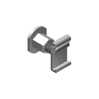 Uchwyt dystansowy RAL9016odstęp od ściany 25-35 mm