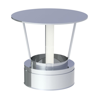 Osłona dwuścienna wylotu przewodu kominowego JEREMIAS 215-DWECO1076 150 mm