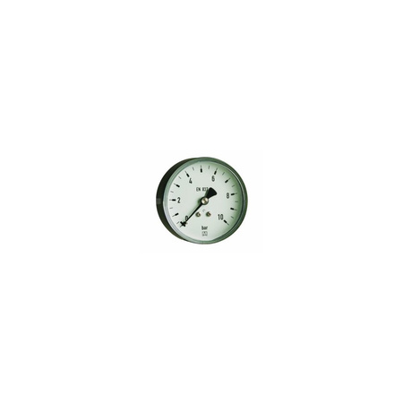 Manometr z rurką Bourdona AFRISO RF grzewczy 0/10 bar G1/4B aksjalne fi 50 mm, kl. 2.5%