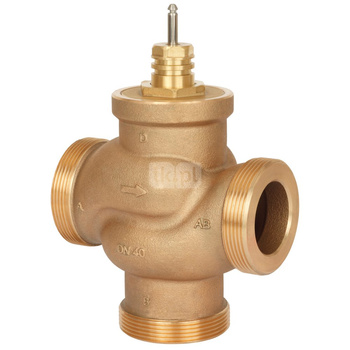 Zawór VRB 3 PN16 15/1,6 3-drogowy, grzybkowy, gwint zewn. do układów ogrzewania i chłodzenia