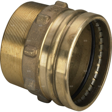 Złącze przejściowe VIEGA 2211LF, brąz / brąz, 108 mm x 4'' (mz x gz)
