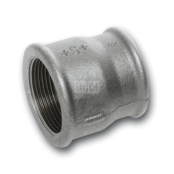 Mufa SANHA 240# redukcja, żeliwo (ocynk galwaniczny/elektrolityczny) (ocynk), 1 1/2'' x 1/2'' (GW)