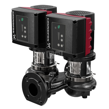 Pompa obiegowa GRUNDFOS TPE2 D 100-150 typu in-line z silnikiem znormalizowanym 50/60 Hz, moc silnika 1.5kW 2.82 A PN 6 3410 obr/min