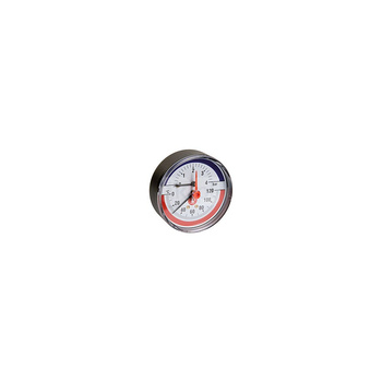 Manometr GIACOMINI R226 1/2'', 0-6 bar, 20-120'C