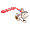 Zawór kulowy FERRO F-POWER 1/2'' GW, uchwyt: dźwignia