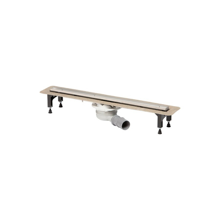 Odpływ prysznicowy prostokątny VIEGA 498320, 1000 x 150 x 121 mm, dł: 920 mm, szer: 50 mm, z syfonem