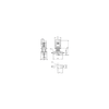 Jednostopniowa pompa In-line TP 50-120/2 A-F-A-BQQE-FW1
