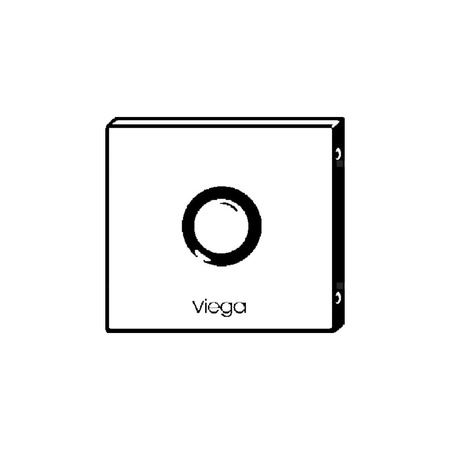 Płytka maskująca Visign for Public metal, nr wzoru 8326.8 płytka maskująca: stal nierdzewna szczotkowana