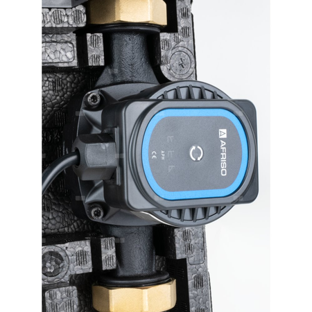 Grupa pompowa AFRISO PrimoTherm K 180-1 DN 25 AP GZ x GW 1 1/2'' x 1'', z izolacją, z pompą obiegową AFRISO APH 361 25-7/180 mm