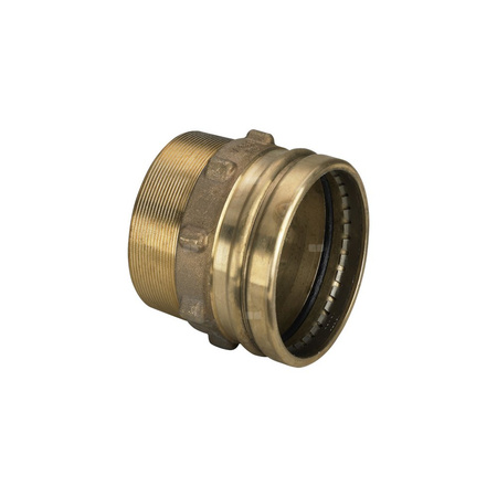Złącze przejściowe Sanpress VIEGA 2211XL jednoczęściowy, brąz / brąz, 4'' (mz x gz), 110 mm