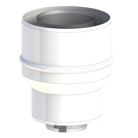 Saunier Duval złączka kotła ISOFAST 21 CONDENS, ISOTWIN CONDENS, fi60/100-80/125mm z uszczelką