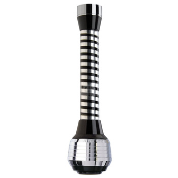 Regulator strumienia długi do baterii kuchennych, 2F, czarny-chrom