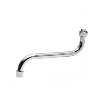 WL2S Wylewka do baterii rurkowa L-16cm typ S, nakrętki 1/2"